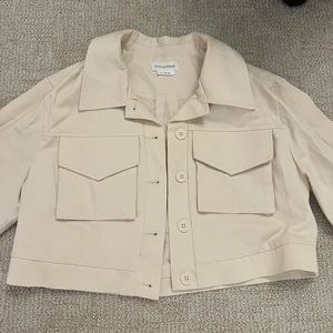 Lovers + Friends Cropped Utility Jacket